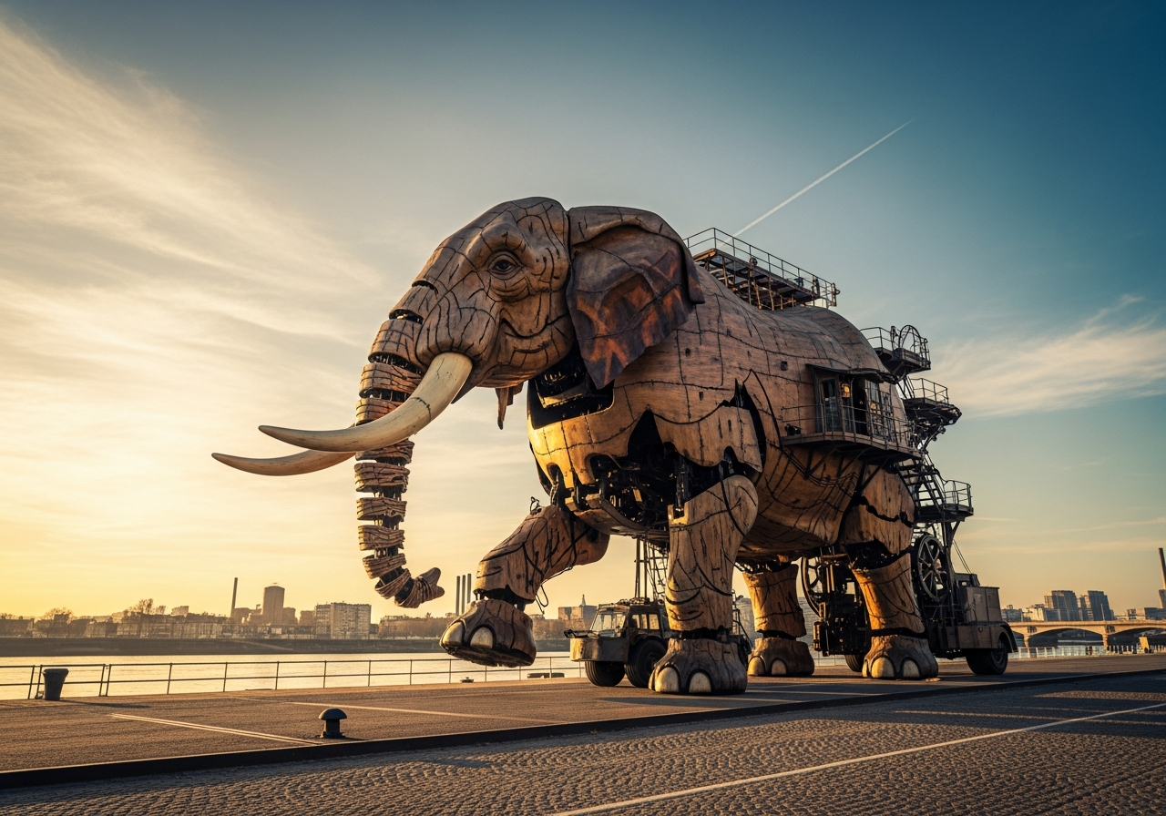 Éléphant des Machines de Nantes