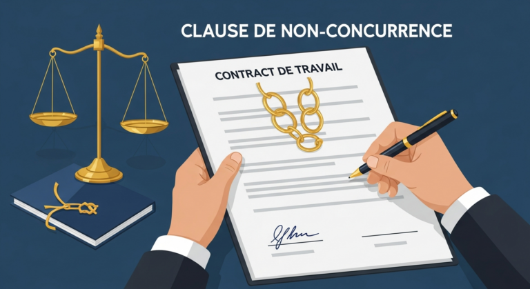 Clause de non-concurrence — contrat de travail