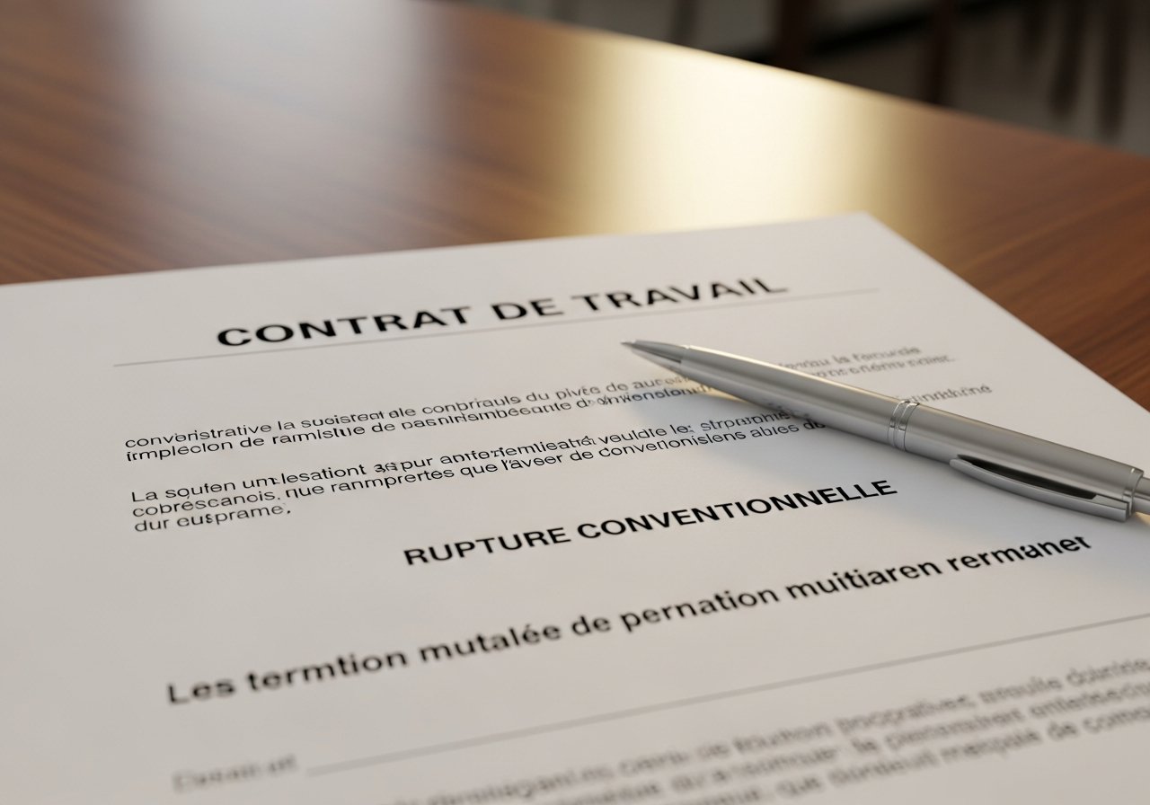 Rupture du contrat de travail — ACTIL